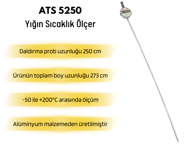 ats5250 yığın ısı ölçer